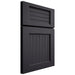 Shiloh Cabinetry Full Overlay Beaded Century White Oak Plain Cut Harbor Door