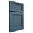 Shiloh Cabinetry Full Overlay Beaded Century White Oak Plain Cut Hudson Door
