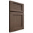 Shiloh Cabinetry Full Overlay Beaded Century White Oak Plain Cut Mineral Door
