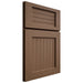Shiloh Cabinetry Full Overlay Beaded Century White Oak Quarter Sawn Autumn Door