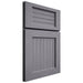 Shiloh Cabinetry Full Overlay Beaded Century White Oak Quarter Sawn Cadet Door
