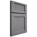 Shiloh Cabinetry Full Overlay Beaded Century White Oak Quarter Sawn Sterling Door