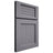 Shiloh Cabinetry Full Overlay Beaded Century White Oak Rift Cut Cadet Door