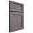Shiloh Cabinetry Full Overlay Beaded Century White Oak Rift Cut Flagstone Door