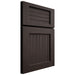 Shiloh Cabinetry Full Overlay Beaded Century White Oak Rift Cut Morel Door