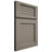 Shiloh Cabinetry Full Overlay Beaded Century White Oak Rift Cut Thyme Door
