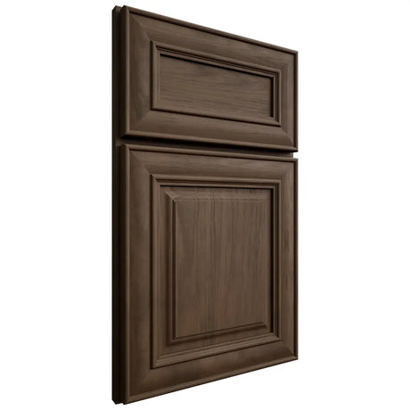 Shiloh Cabinetry Full Overlay Bradford Alder Plain Cut Caviar Door