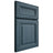 Shiloh Cabinetry Full Overlay Bradford Hickory Plain Cut Hudson Door