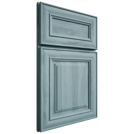 Shiloh Cabinetry Full Overlay Bradford Hickory Plain Cut Sky Door