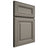 Shiloh Cabinetry Full Overlay Bradford Maple Plain Cut Thyme Door
