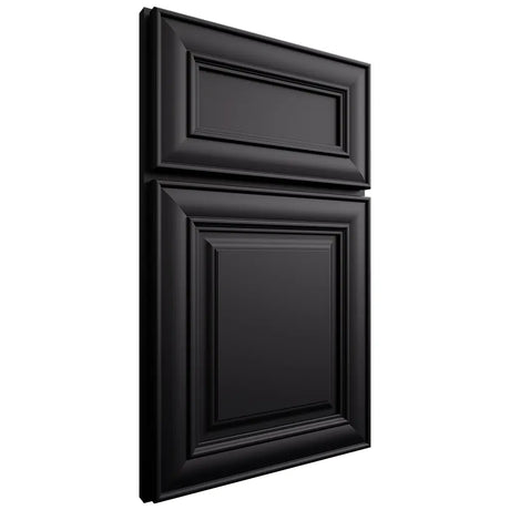 Shiloh Cabinetry Full Overlay Bradford Paintable Black Door