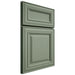 Shiloh Cabinetry Full Overlay Bradford Poplar Plain Cut Moss Door