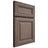 Shiloh Cabinetry Full Overlay Bradford Poplar Plain Cut River Rock Door