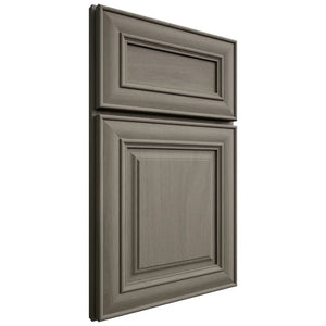 Shiloh Cabinetry Full Overlay Bradford Poplar Plain Cut Thyme Door