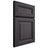 Shiloh Cabinetry Full Overlay Bradford Red Oak Plain Cut Harbor Door