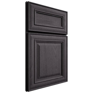 Shiloh Cabinetry Full Overlay Bradford Red Oak Plain Cut Harbor Door