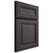 Shiloh Cabinetry Full Overlay Bradford Red Oak Plain Cut Harbor Door