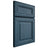 Shiloh Cabinetry Full Overlay Bradford Red Oak Plain Cut Hudson Door