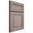 Shiloh Cabinetry Full Overlay Bradford Red Oak Plain Cut Sterling Door