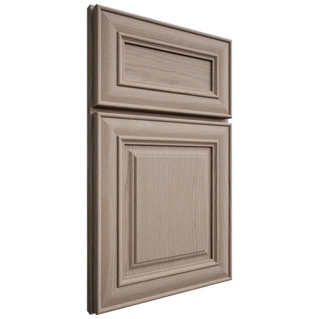 Shiloh Cabinetry Full Overlay Bradford White Oak Plain Cut Whitewash Door
