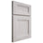 Shiloh Cabinetry Full Overlay Bristol Alder Plain Cut Cotton Door