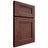 Shiloh Cabinetry Full Overlay Bristol Cherry Plain Cut Bourbon Door