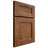 Shiloh Cabinetry Full Overlay Bristol Cherry Plain Cut Carob Door