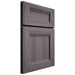 Shiloh Cabinetry Full Overlay Bristol Hickory Plain Cut Cadet Door