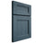 Shiloh Cabinetry Full Overlay Bristol Hickory Plain Cut Hudson Door
