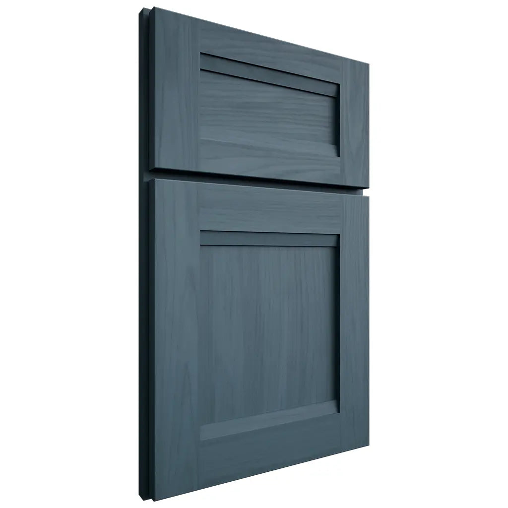 Shiloh Cabinetry Full Overlay Bristol Hickory Plain Cut Hudson Door