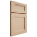 Shiloh Cabinetry Full Overlay Bristol Maple Plain Cut Natural Door