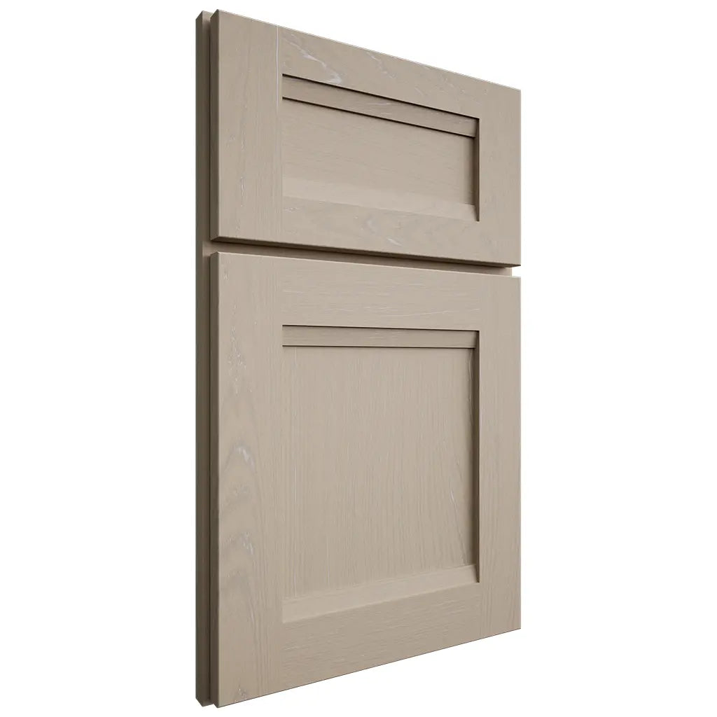 Shiloh Cabinetry Full Overlay Bristol Maple Plain Cut Pebble Door