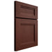Shiloh Cabinetry Full Overlay Bristol Maple Plain Cut Sable Door