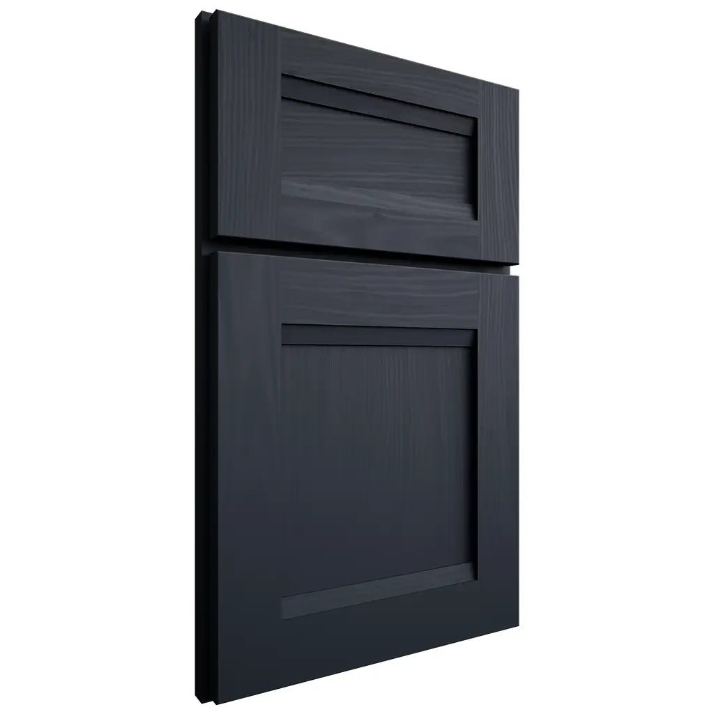 Shiloh Cabinetry Full Overlay Bristol Poplar Plain Cut Hudson Door