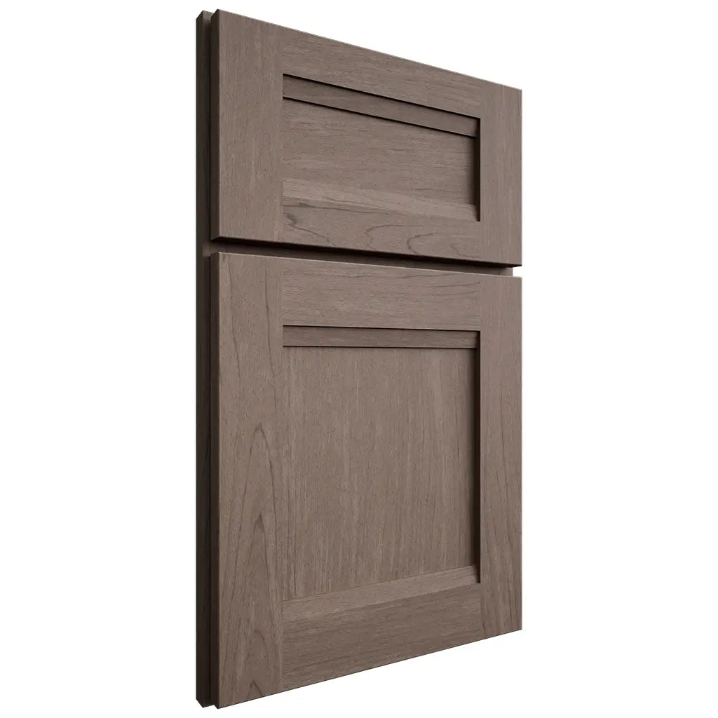 Shiloh Cabinetry Full Overlay Bristol Poplar Plain Cut River Rock Door