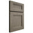 Shiloh Cabinetry Full Overlay Bristol Poplar Plain Cut Sterling Door