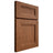 Shiloh Cabinetry Full Overlay Bristol Red Oak Plain Cut Braun Door