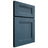 Shiloh Cabinetry Full Overlay Bristol Red Oak Plain Cut Hudson Door