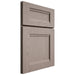 Shiloh Cabinetry Full Overlay Bristol Red Oak Plain Cut Sterling Door