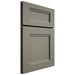 Shiloh Cabinetry Full Overlay Bristol Walnut Plain Cut Thyme Door