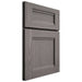 Shiloh Cabinetry Full Overlay Bristol White Oak Plain Cut Flagstone Door