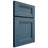Shiloh Cabinetry Full Overlay Bristol White Oak Plain Cut Hudson Door