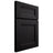 Shiloh Cabinetry Full Overlay Bristol White Oak Plain Cut Ink Door