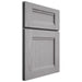 Shiloh Cabinetry Full Overlay Bristol White Oak Plain Cut Stratus Door