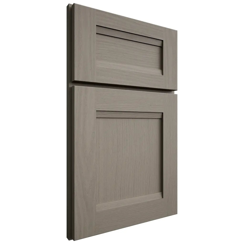 Shiloh Cabinetry Full Overlay Bristol White Oak Plain Cut Thyme Door