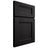 Shiloh Cabinetry Full Overlay Bristol White Oak Quarter Sawn Espresso Door