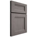 Shiloh Cabinetry Full Overlay Bristol White Oak Quarter Sawn Flagstone Door