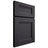Shiloh Cabinetry Full Overlay Bristol White Oak Quarter Sawn Harbor Door