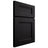 Shiloh Cabinetry Full Overlay Bristol White Oak Quarter Sawn Ink Door