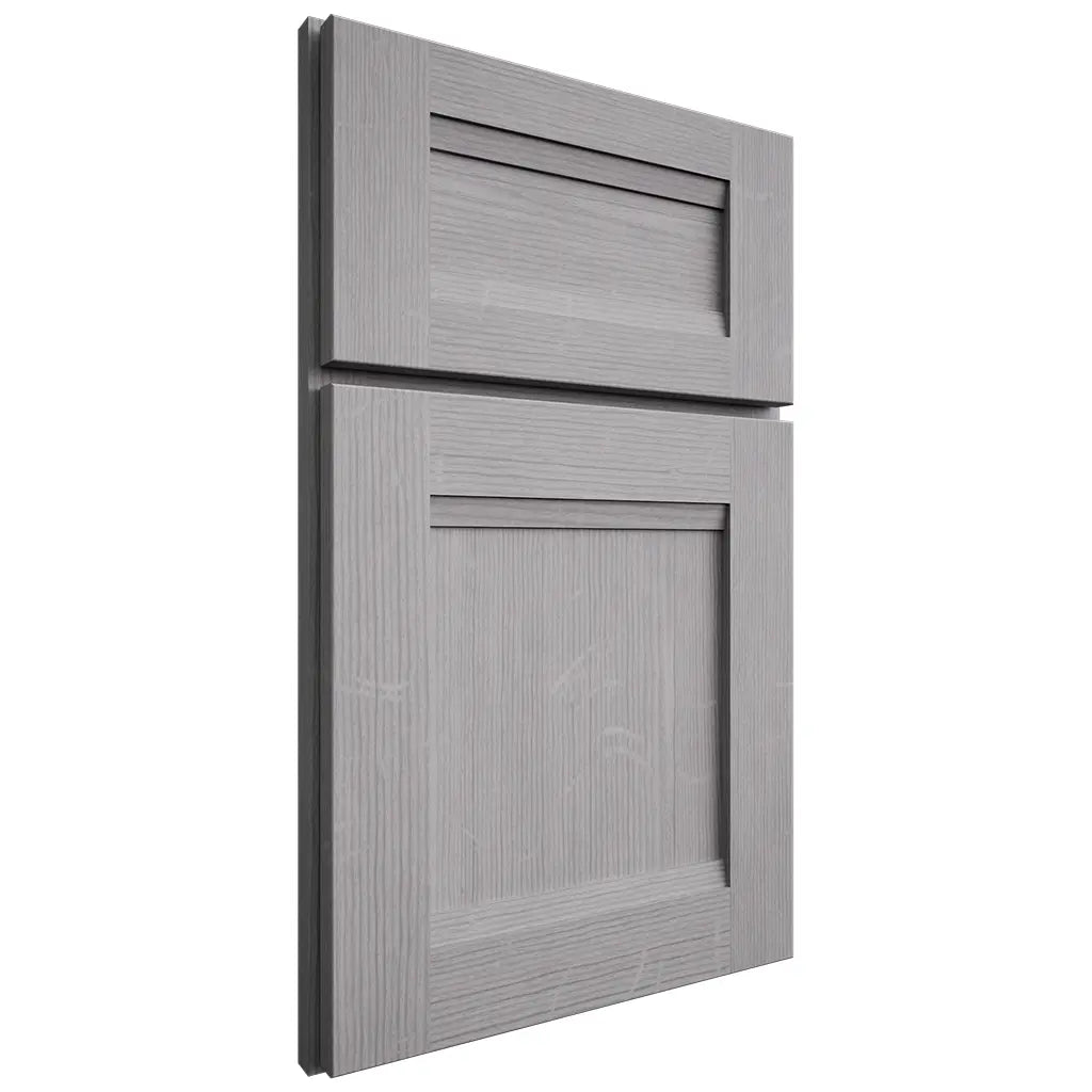 Shiloh Cabinetry Full Overlay Bristol White Oak Quarter Sawn Stratus Door